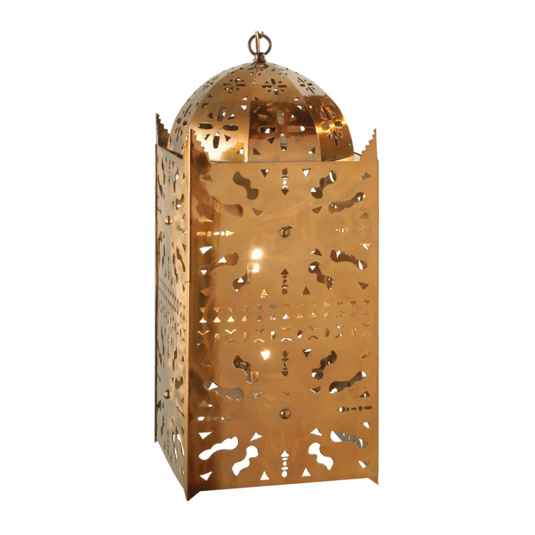 2 - Light Copper Lantern Pendant