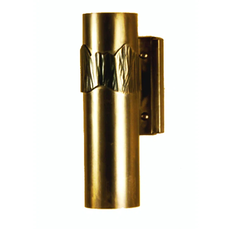 Rustic Lodge Steel Armed Sconce