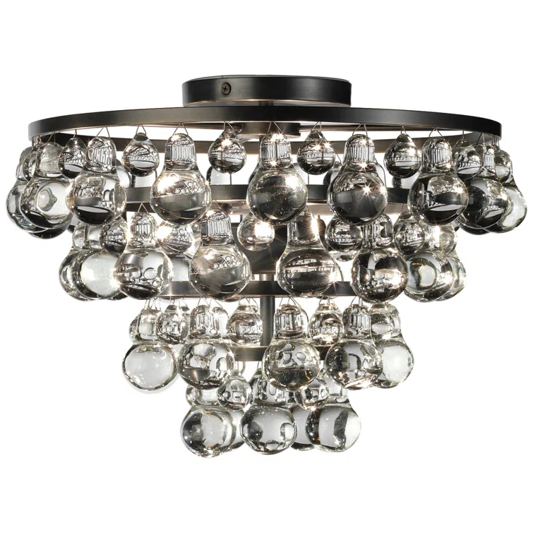 Bling Semi Flush Mount