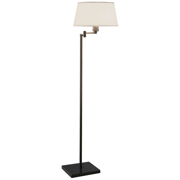 Robert Abbey Real Simple 55.5'' Dark Bronze Swing Arm Floor Lamp