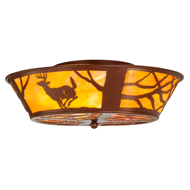 Mica Flush Mount