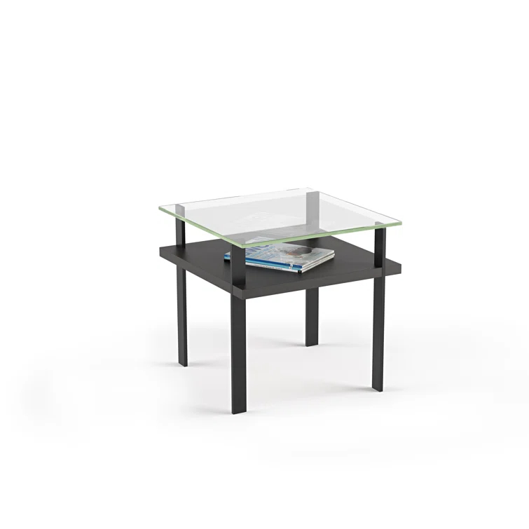 Terrace Glass Top End Table