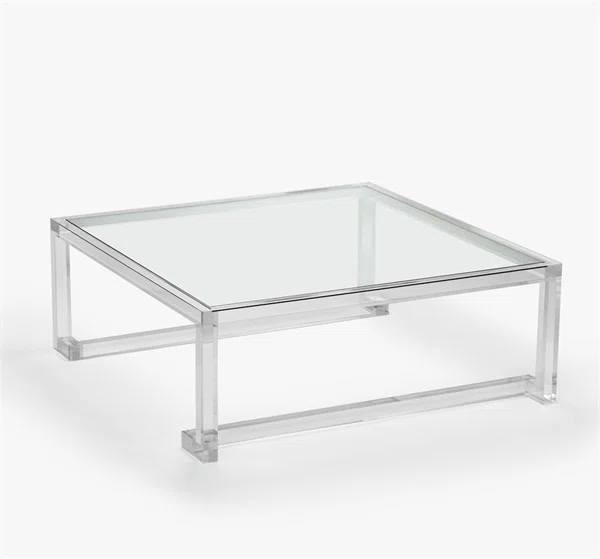 Ava Glass Top Coffee Table