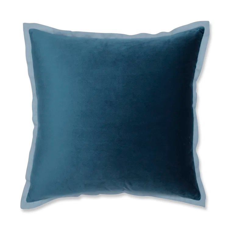 Flange Loden Velvet Down Blend Throw Pillow