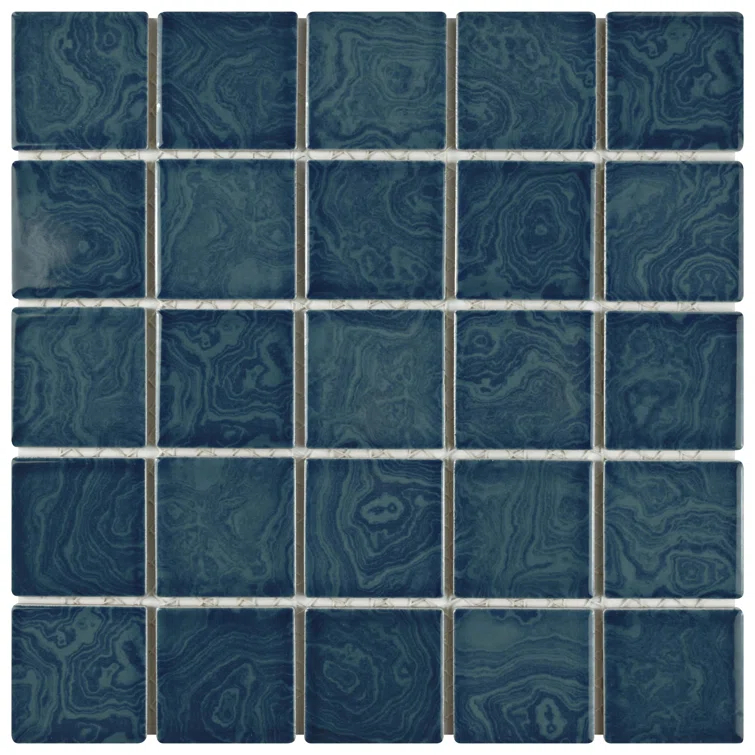 Resort 12 " x 12 " Porcelain Mosaic Floor & Wall Tile