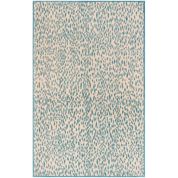 Ankit Hand Loomed Performance Animal Print Rug