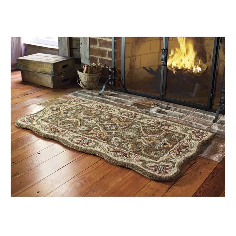 McLean Hand-Tufted Wool Black Area Rug