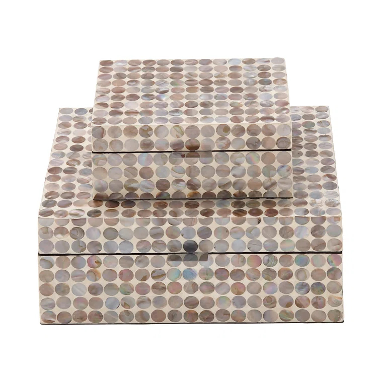 Juliette 2 - Piece Handmade Decorative Box
