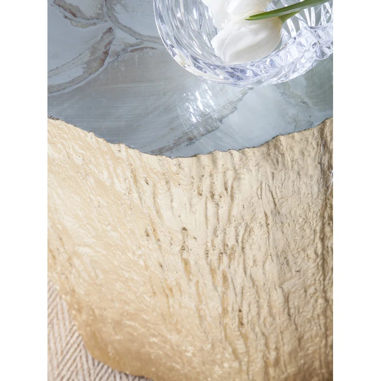 Signature Designs Trunk Segment Accent Table