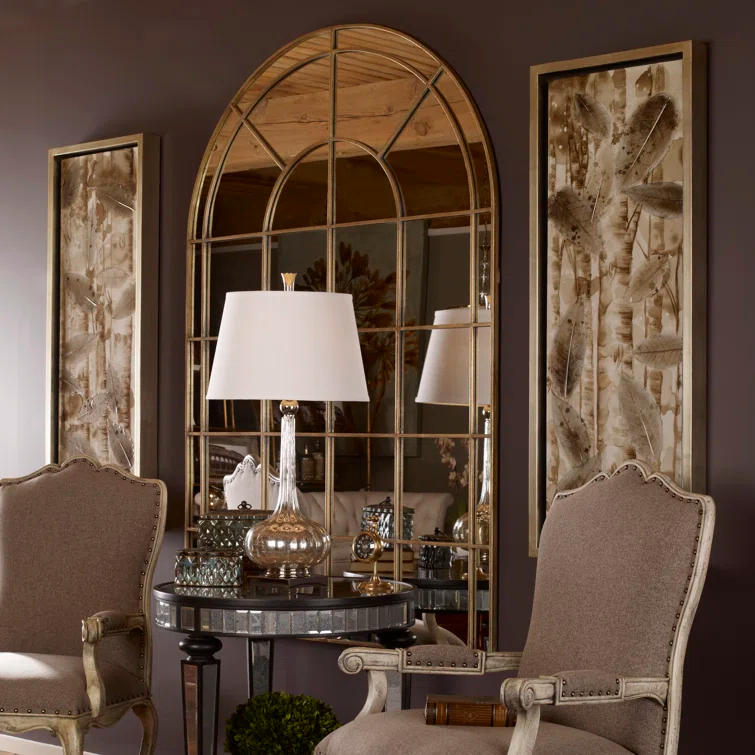 Etienne Metal Flat Wall Mirror