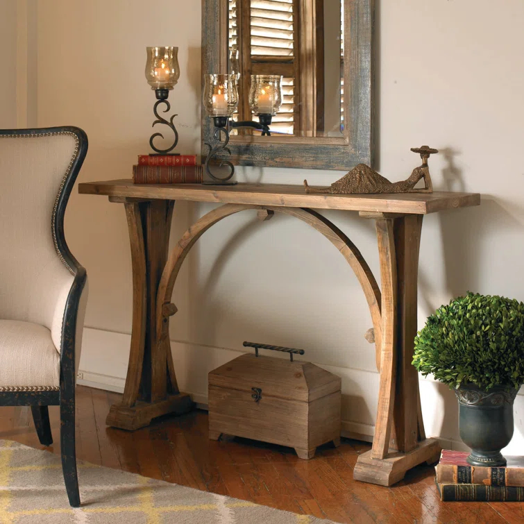 Cayce 54'' Solid Wood Console Table