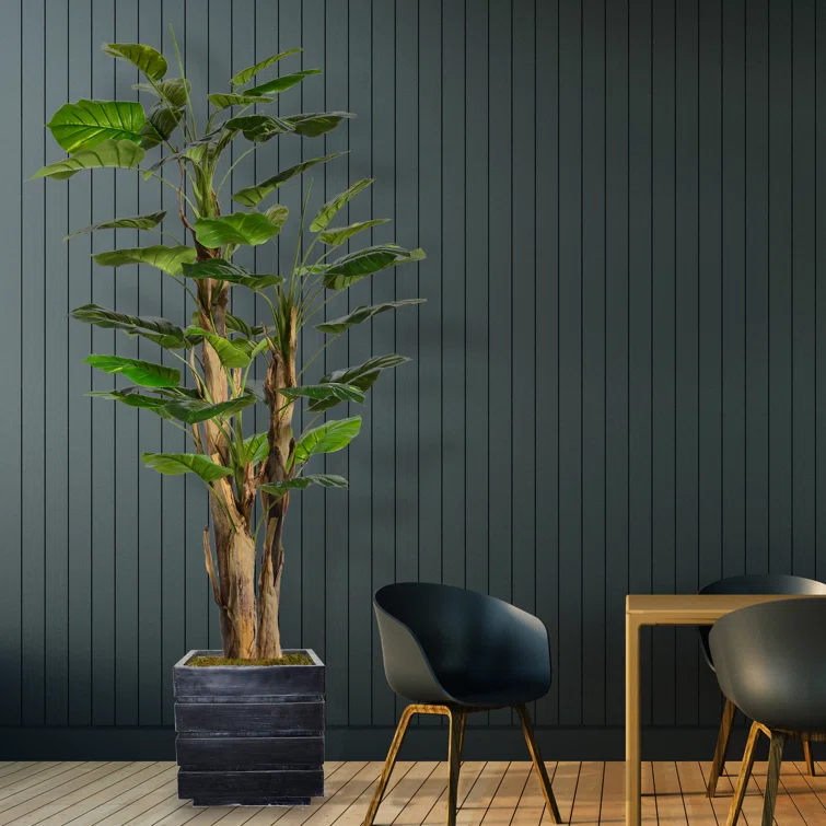 Panama 66" Artificial Scindapsus Aureus Tree in Planter