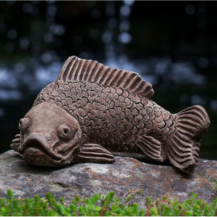 Large Koi Statue
