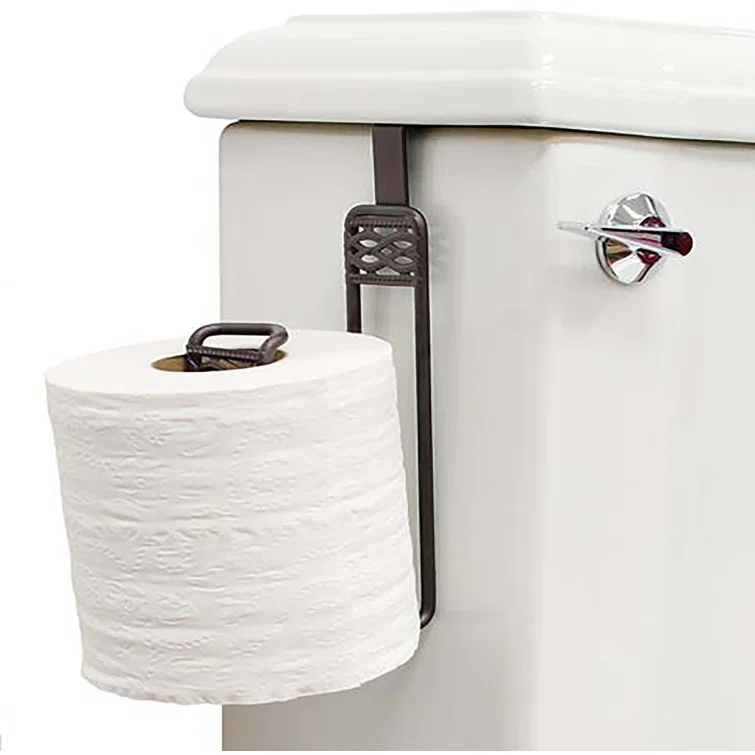 Tank Mount Toilet Paper Holder
