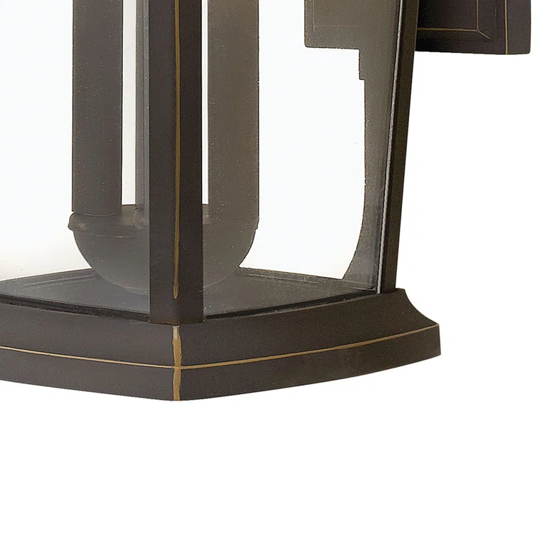 Bromley 3-Light Aluminum Outdoor Wall Mount Lantern