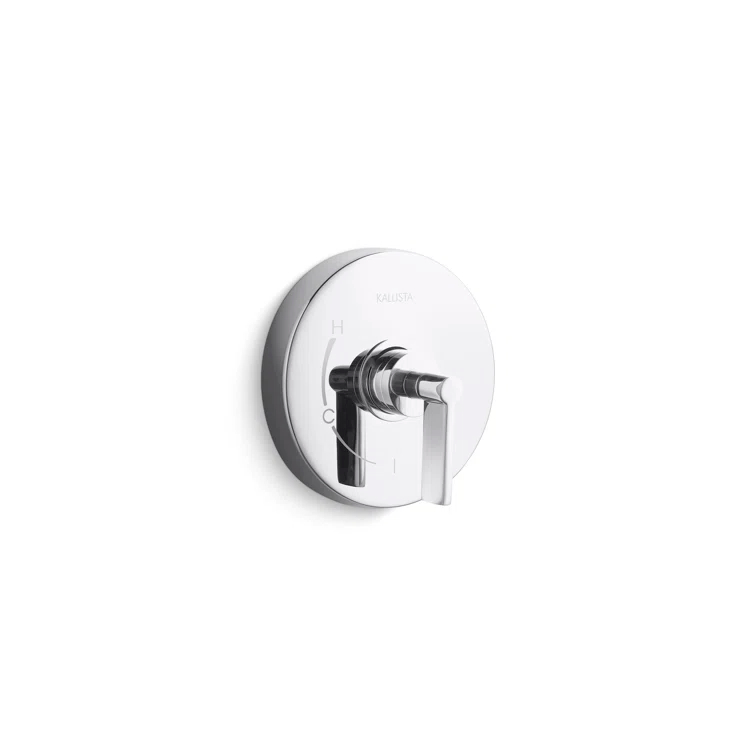Polished Chrome Pressure Balance Trim Lever Handle