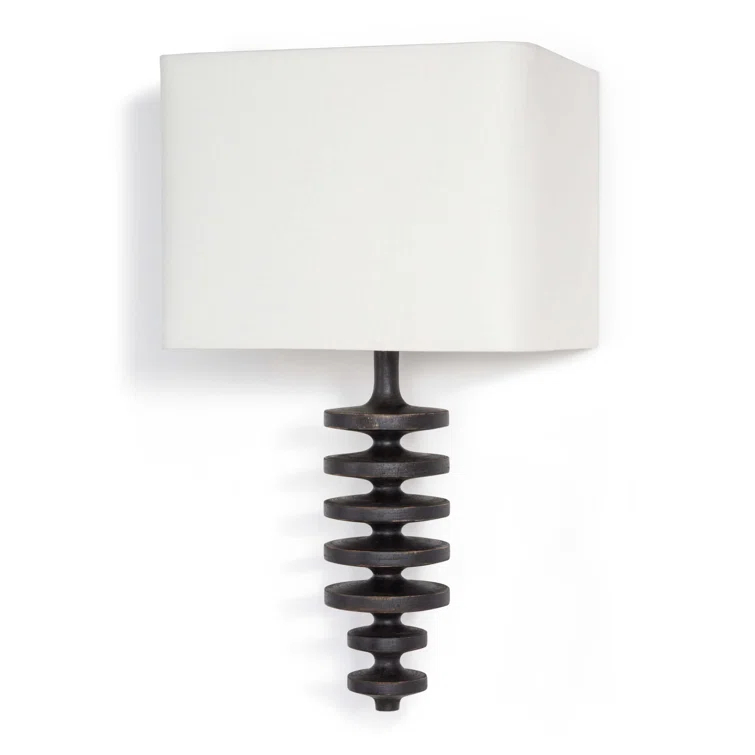 Fishbone Sconce by Regina Andrew - Ebony