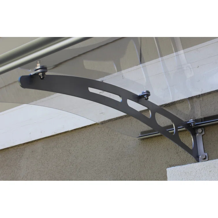 Advaning 7.9'' D Polycarbonate Cover Retractable Door / Window Awning