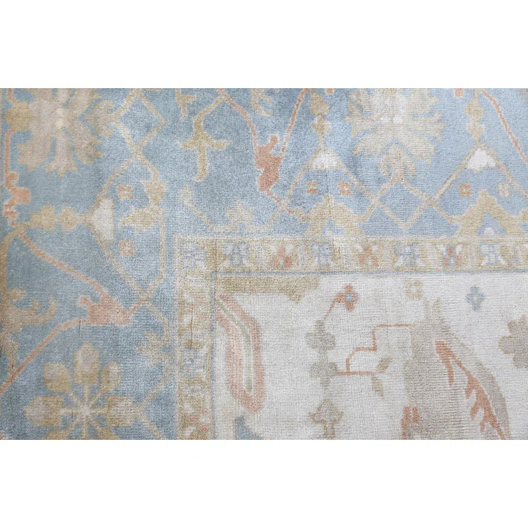 Antique Weave Oushak Wool Oriental Indoor Rug