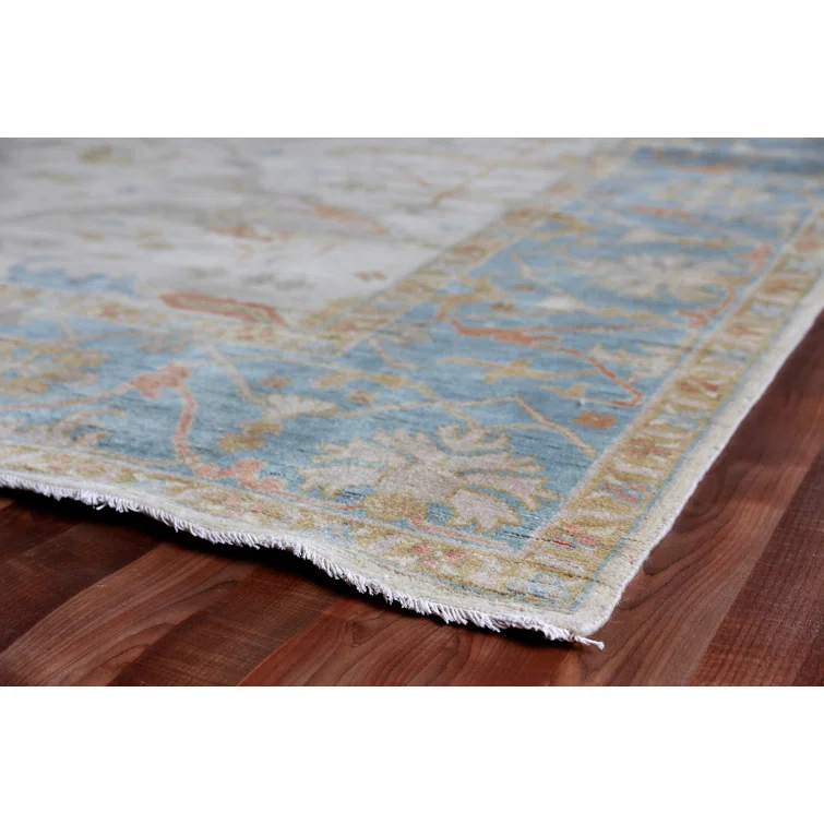 Antique Weave Oushak Wool Oriental Indoor Rug