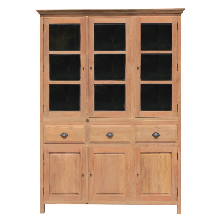 Solid Wood China Cabinet