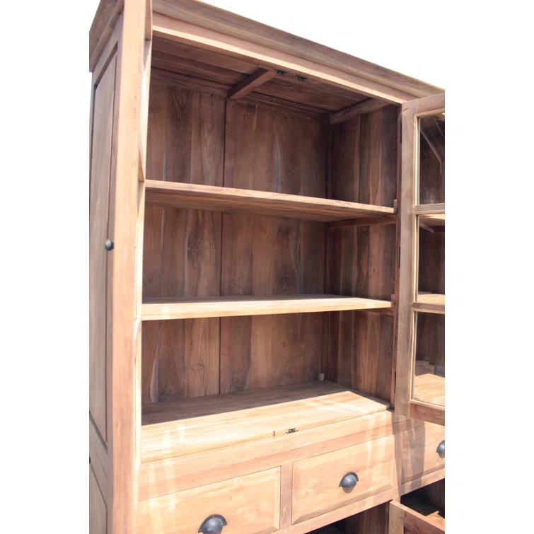 Solid Wood China Cabinet