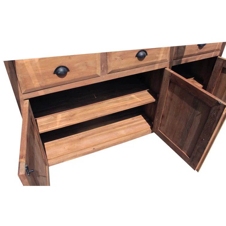 Solid Wood China Cabinet