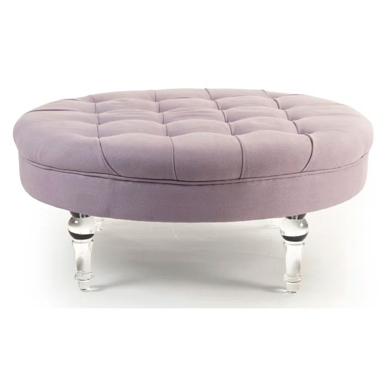 Zentique Adalene Upholstered Ottoman