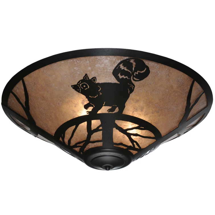 Meyda Lighting Mica Flush Mount