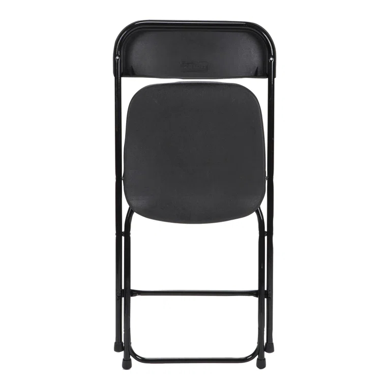 ZOWN Premium Commercial Plastic Stacking, Indoor/Outdoor Folding Chair
