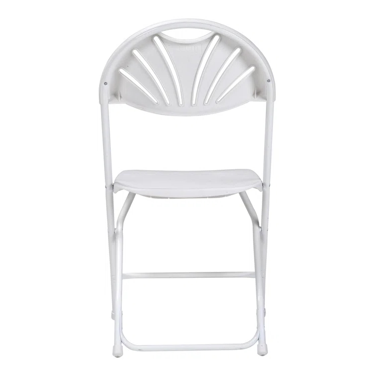 ZOWN Premium Commercial Plastic Stacking, Indoor/Outdoor Folding Chair