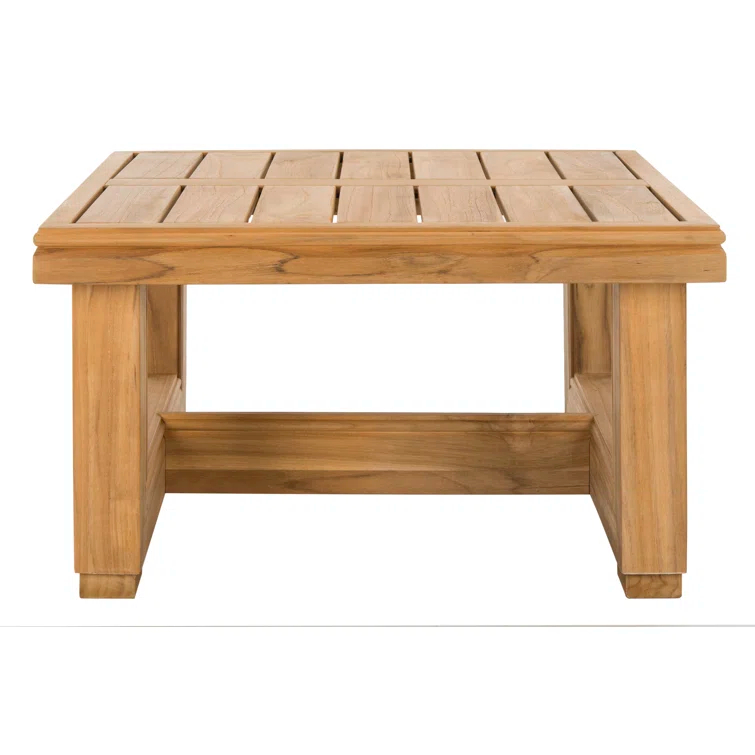 Melrose 23.62'' Teak Outdoor Side Table