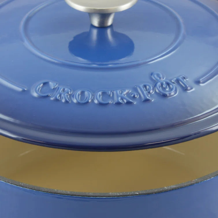 Crock-pot Artisan Cast Iron Round Dutch Oven