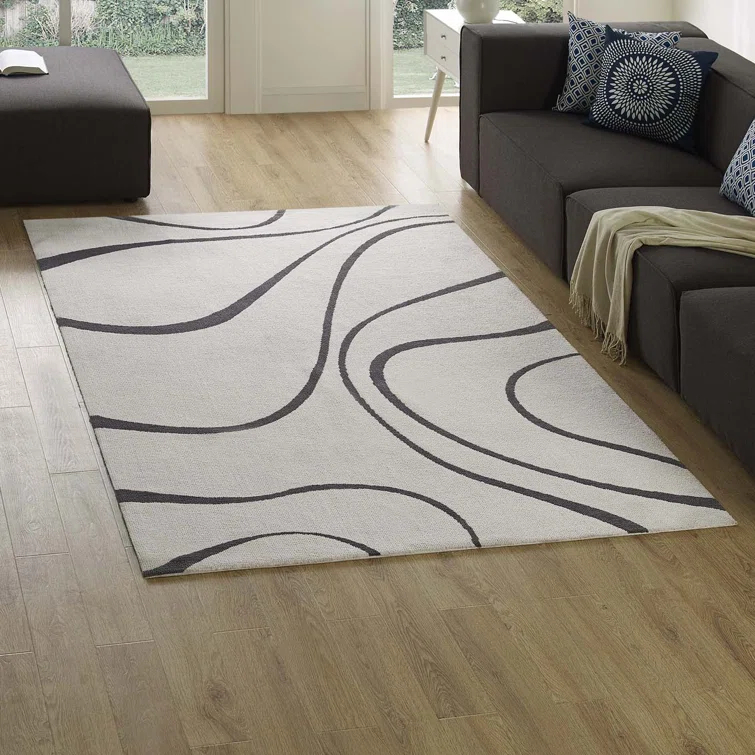 Modway Therese Abstract Swirl Area Rug