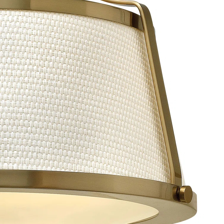 Charlotte 3-Light Semi-Flush Mount Ceiling Light