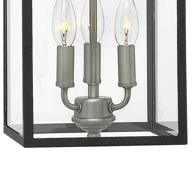 Clarendon 3 - Light Lantern Rectangle Pendant