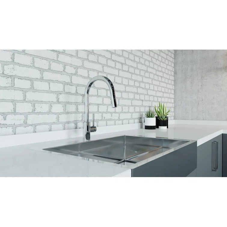 Stellen Pull Down Single Handle Kitchen Faucet