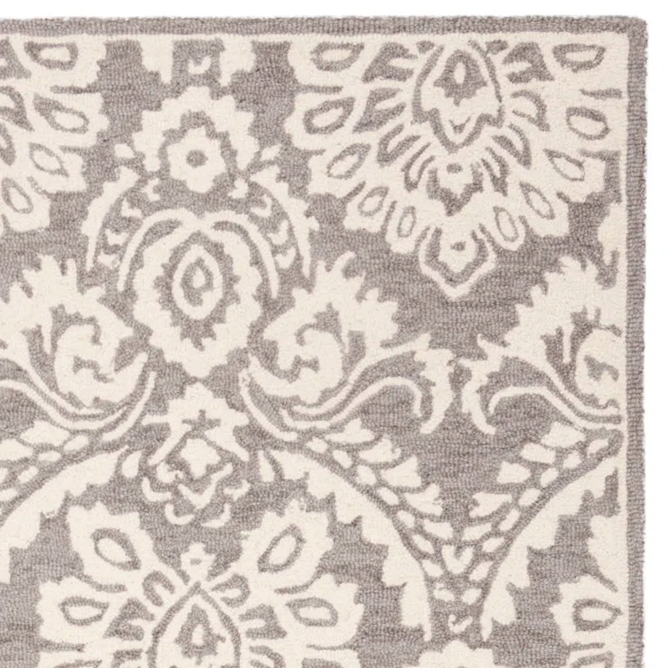Tansy Wool Ivory/Gray Rug