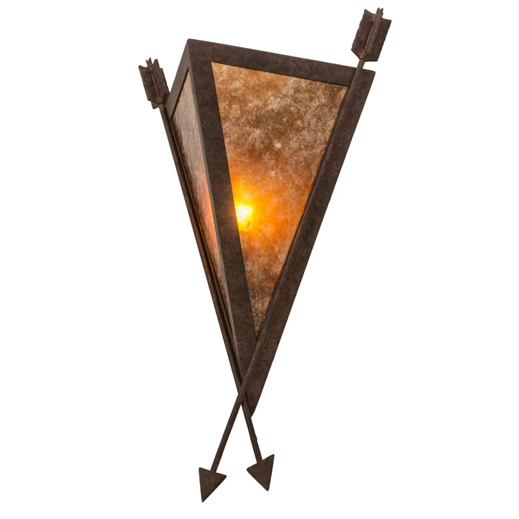 Desert Arrow Flush Mounted Sconce