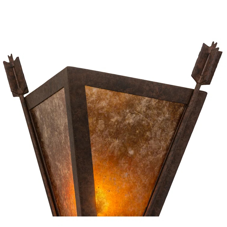 Desert Arrow Flush Mounted Sconce