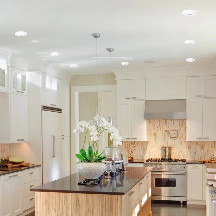 Slimline 4'' Dimmable Air-Tight IC Rated Recessed Lighting Kit