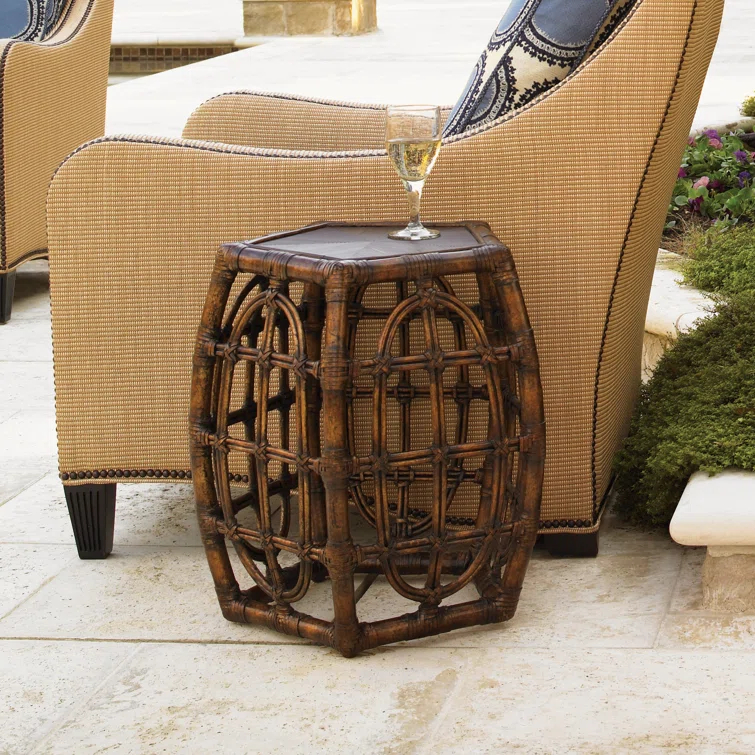 Tommy Bahama Home Royal Kahala Oval Reef Accent Table