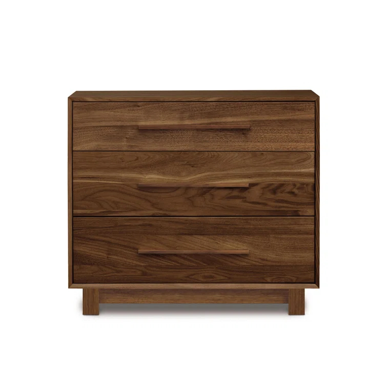 Sloane Solid Wood 32.75'' W 3 - Drawer Dresser