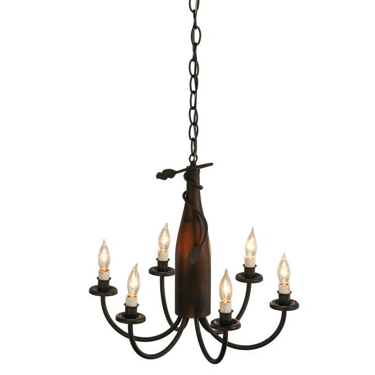 Meyda Lighting Tuscan Vineyard 6 - Light Classic / Traditional Chandelier