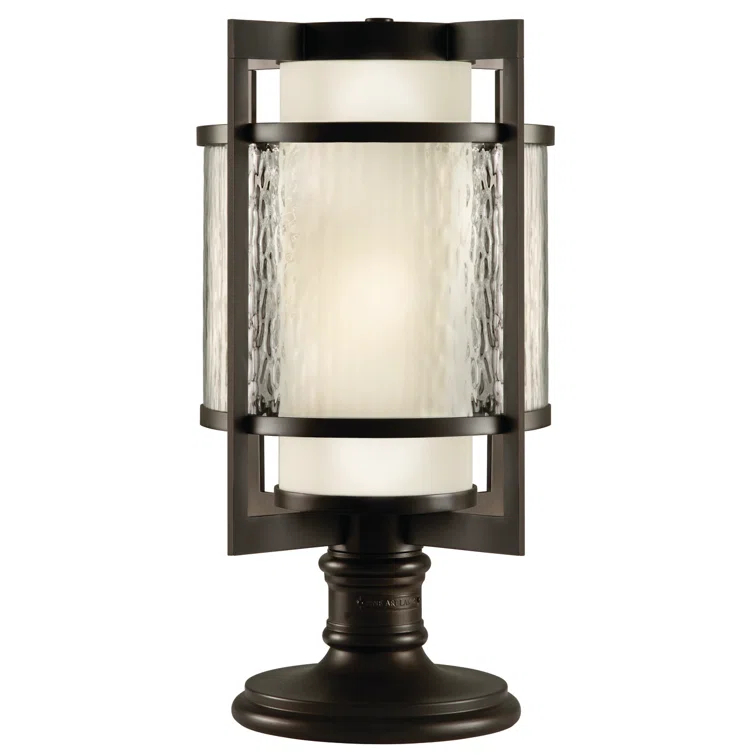 Fine Art Handcrafted Lighting Singapore Moderne Hammered Pier Mount Light