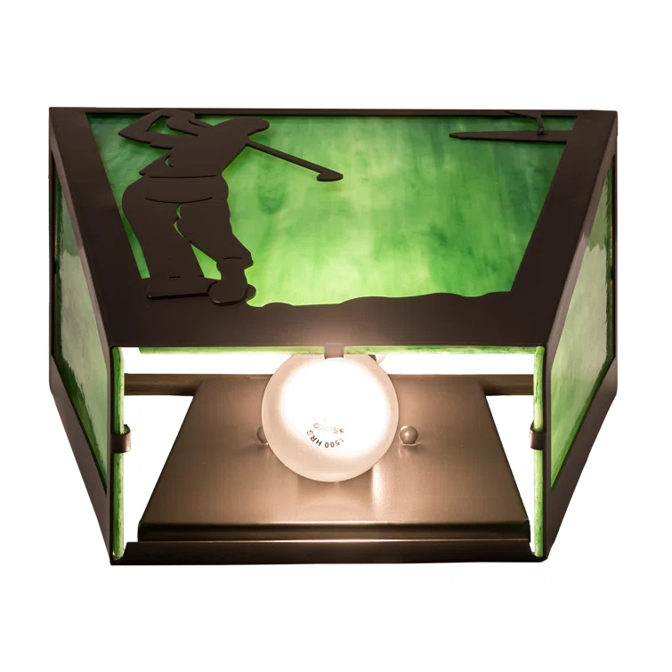 Golf Flush Mounted Sconce