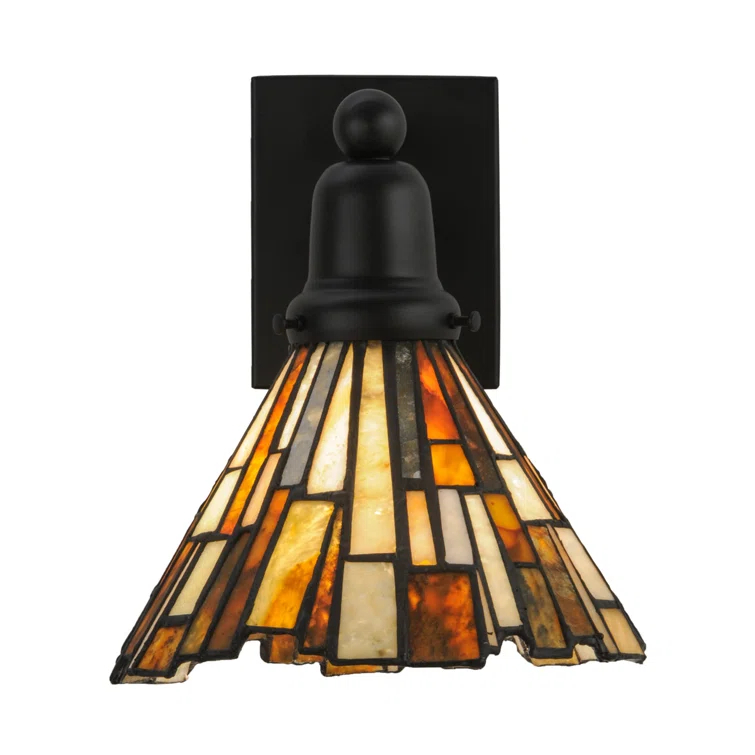 Meyda Lighting Meyda Tiffany & Stained Glass Copper Armed Sconce