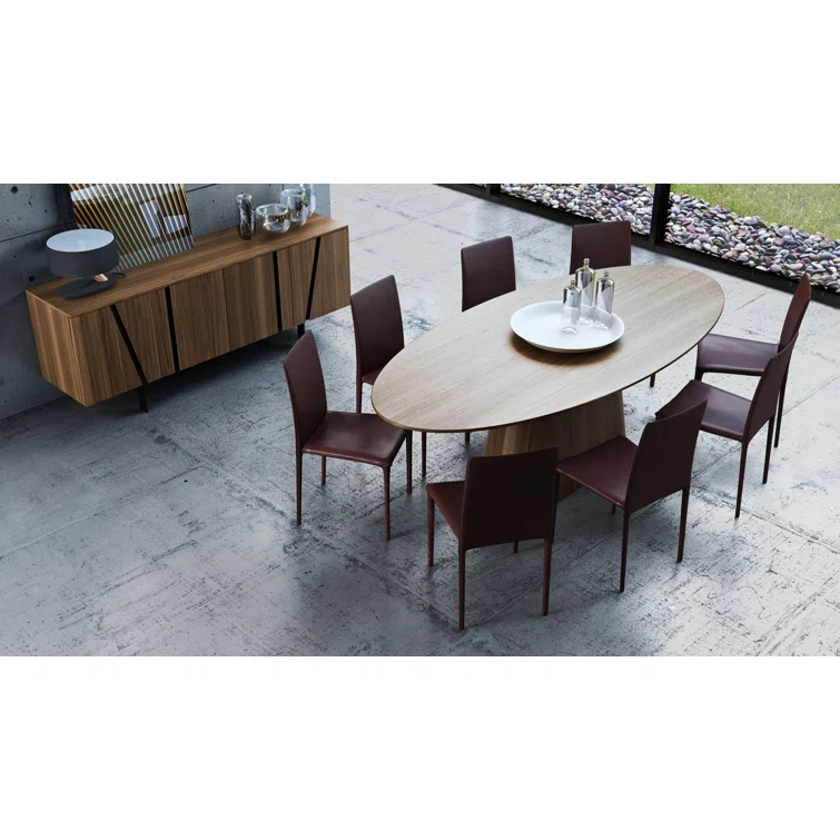 Raul 95" Pedestal Dining Table