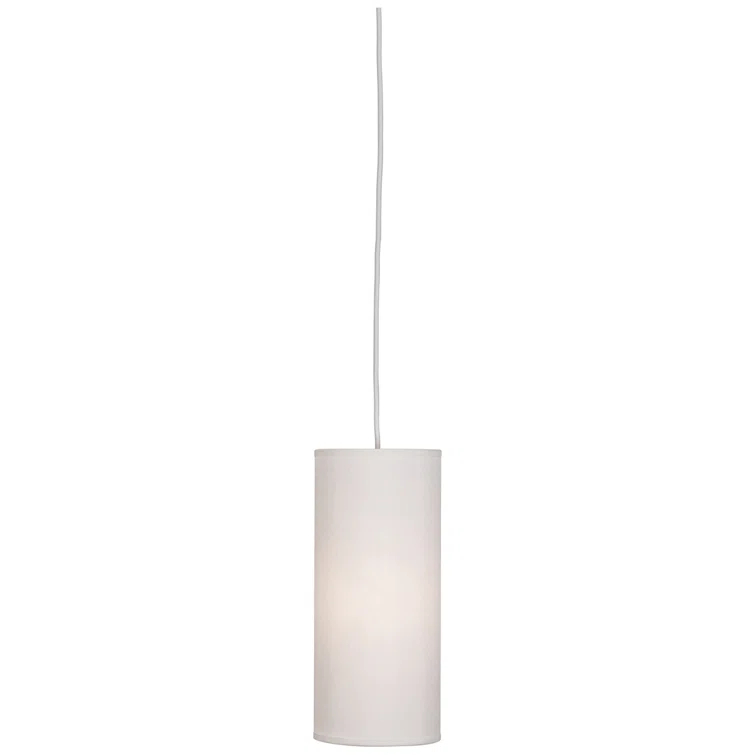 Elena 1 - Light Painted White Single Pendant