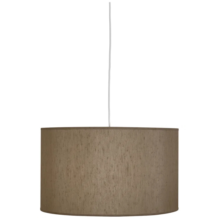 Elena 1 - Light Painted White Single Pendant